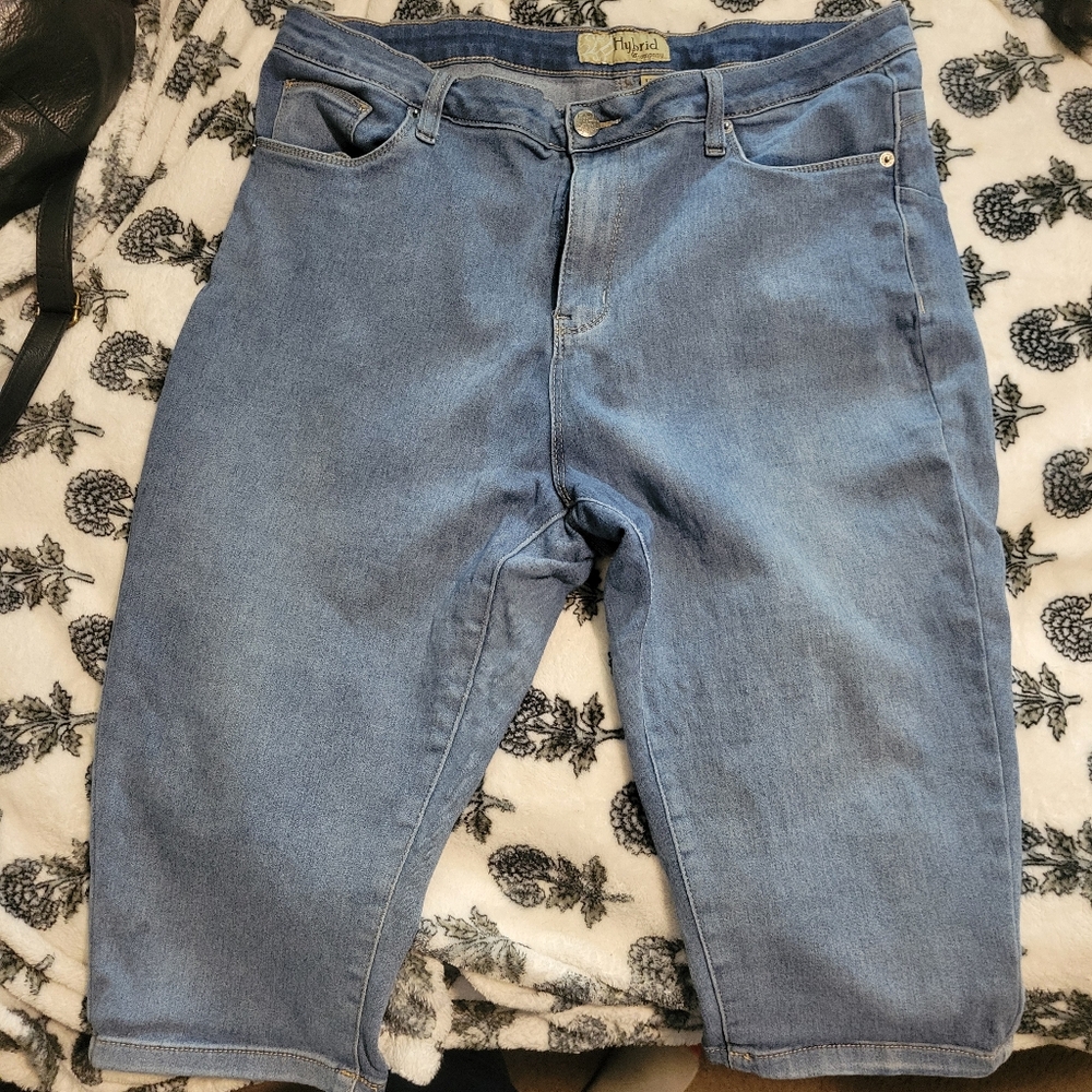 Hybrid & Company Blue Relaxed Jeans Classic Style